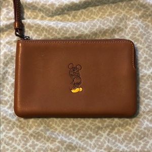 Mickey Mouse Coach Wristlet